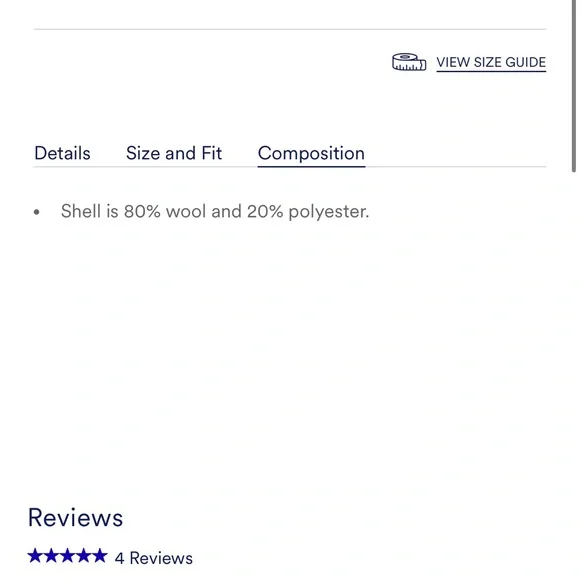 Alex Mill Camel Sophia Double-Breasted Wool Coat size M - Picture 4 of 7